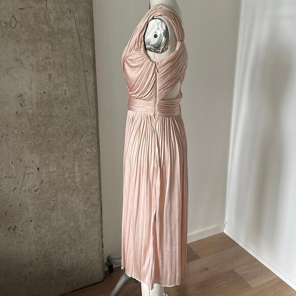 Givenchy Pleated Jersey Dress SZ 36 - Picture 3 of 13